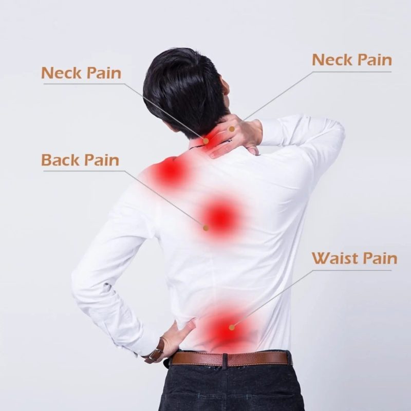 3D Shiatsu Massage Pillow with Heat – Neck, Shoulder & Back Massager for Home & Office - Image 5