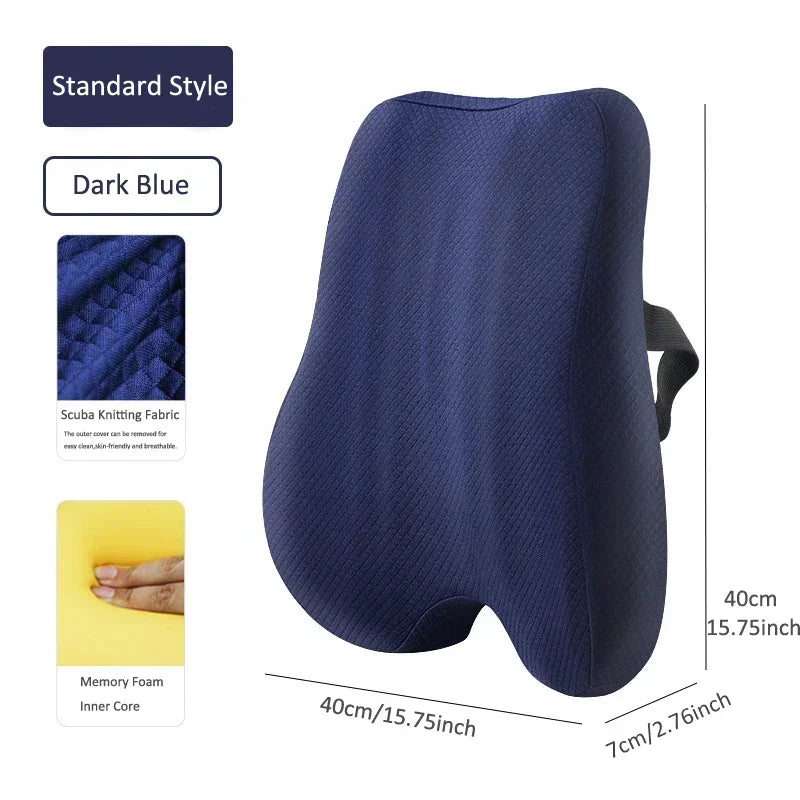Orthopedic Memory Foam Cushion Set – Full Support for Coccyx, Lumbar & Hips - Image 9