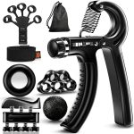 Adjustable Grip Strength Trainer – 5–60Kg Hand & Finger Exerciser for Muscle Building & Recovery