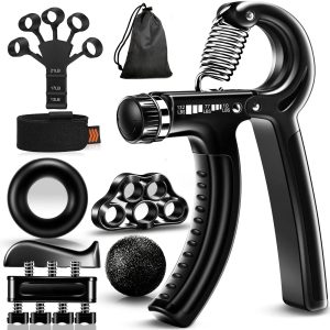 Adjustable Grip Strength Trainer – 5–60Kg Hand & Finger Exerciser for Muscle Building & Recovery