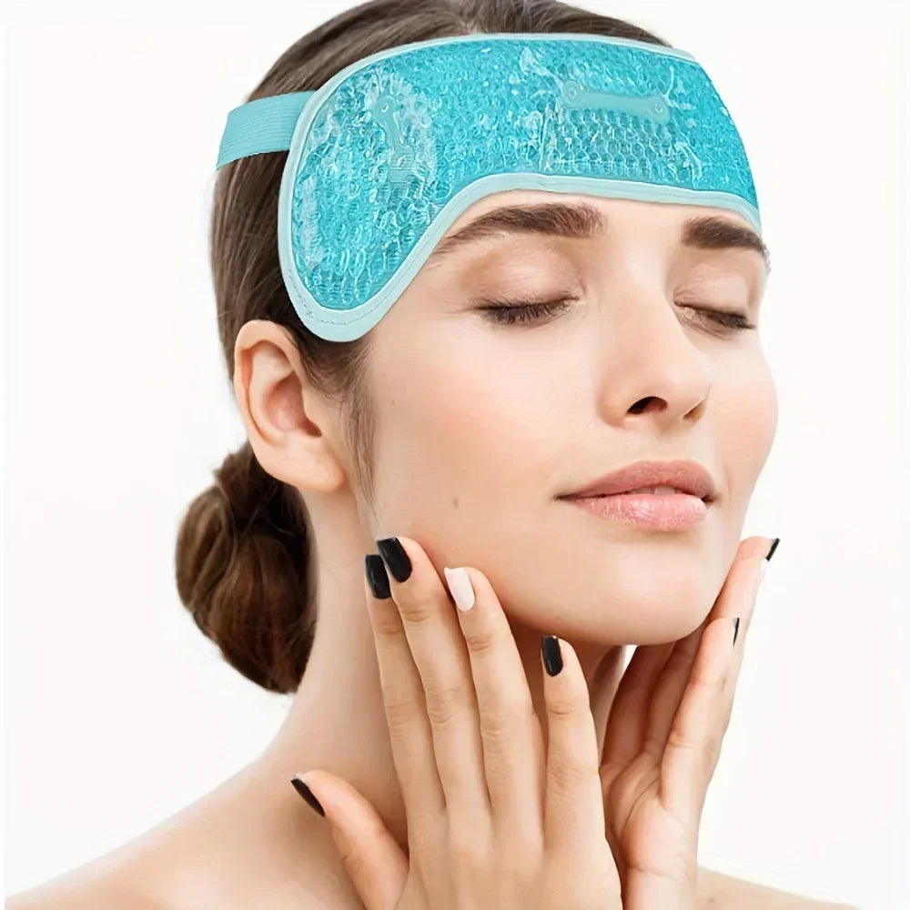 Hot/Cold Gel Bead Migraine Wrap – Ice Pack for Headache & Stress Relief - Image 5