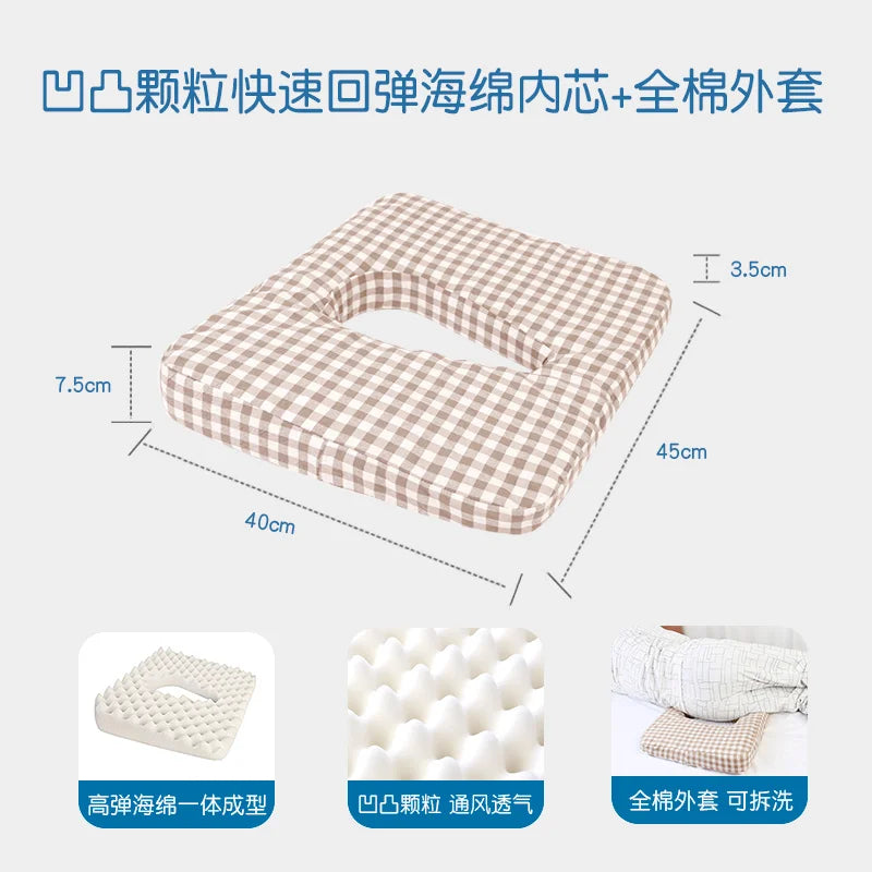 Premium Wheelchair Seat Cushion – Anti-Bedsore Gel & Orthopedic Pressure Relief Pad - Image 7