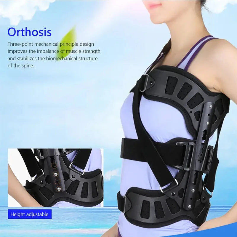 Scoliosis Brace Posture Corrector – Adjustable Spinal Orthosis for Postoperative Back Recovery (Left/Right Side) - Image 4