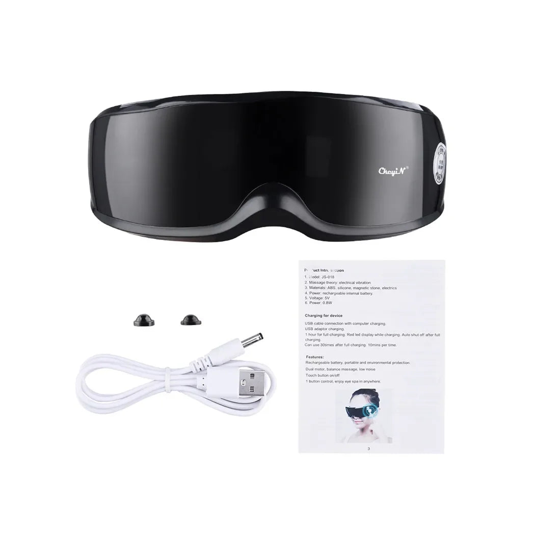 Smart Eye Massager – Magnetic Therapy & Vibration with 9 Modes for Eye Fatigue Relief - Image 7
