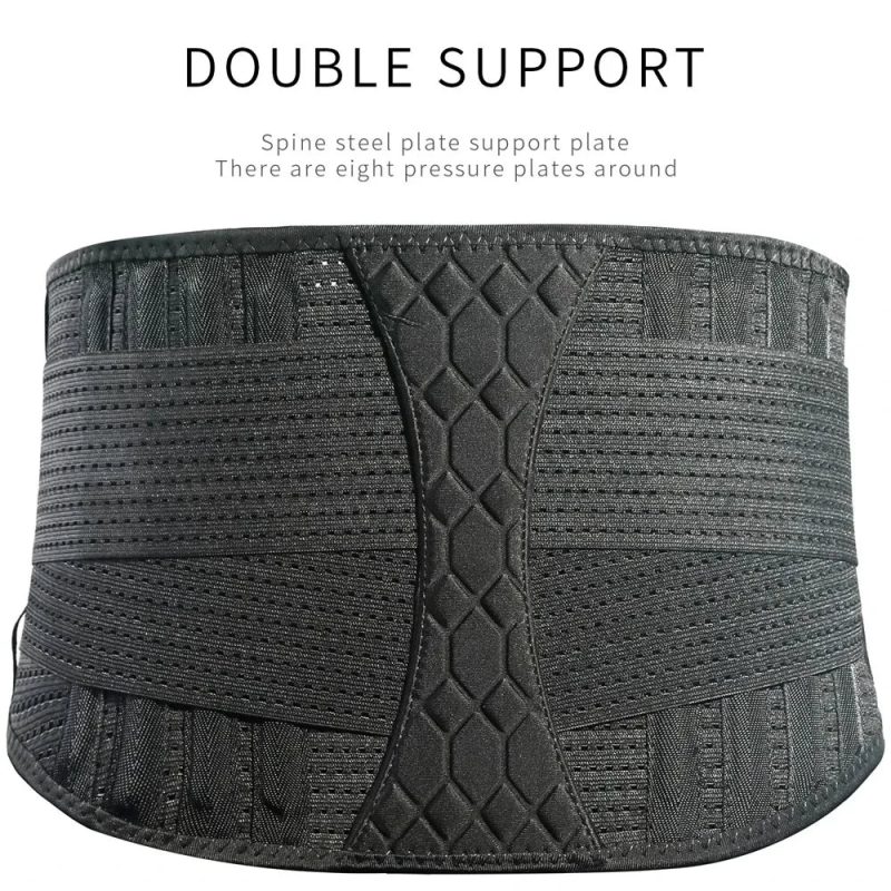 GOUNOD Double Full Back Lumbar Support Belt – Orthopedic Waist Corset for Spine Decompression & Back Pain Relief - Image 6