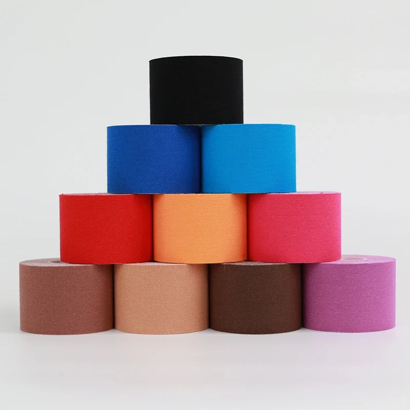 Sports Kinesiology Tape – Elastic Muscle Support for Pain Relief & Athletic Recovery (5–10 cm) - Image 2