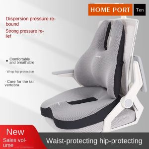 Orthopedic Memory Foam Cushion Set – Coccyx & Lumbar Support