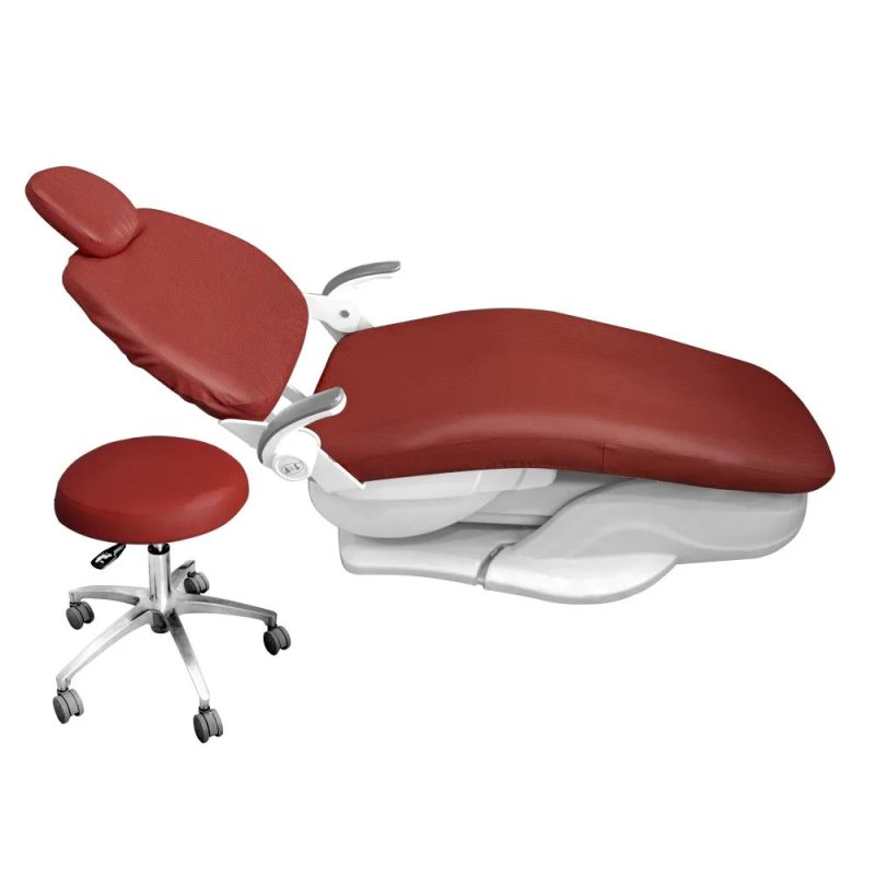4-Piece PU Leather Dental Chair Cover Set – Waterproof & Elastic Protective Kit - Image 7