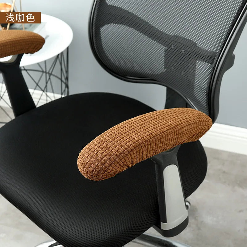 Office Chair Armrest Covers – Removable & Waterproof Fabric (1 Pair) - Image 12