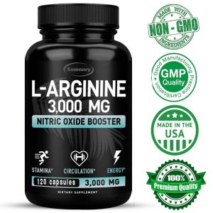 L-Arginine Supplement – Boost Energy, Strength & Endurance for Peak Performance