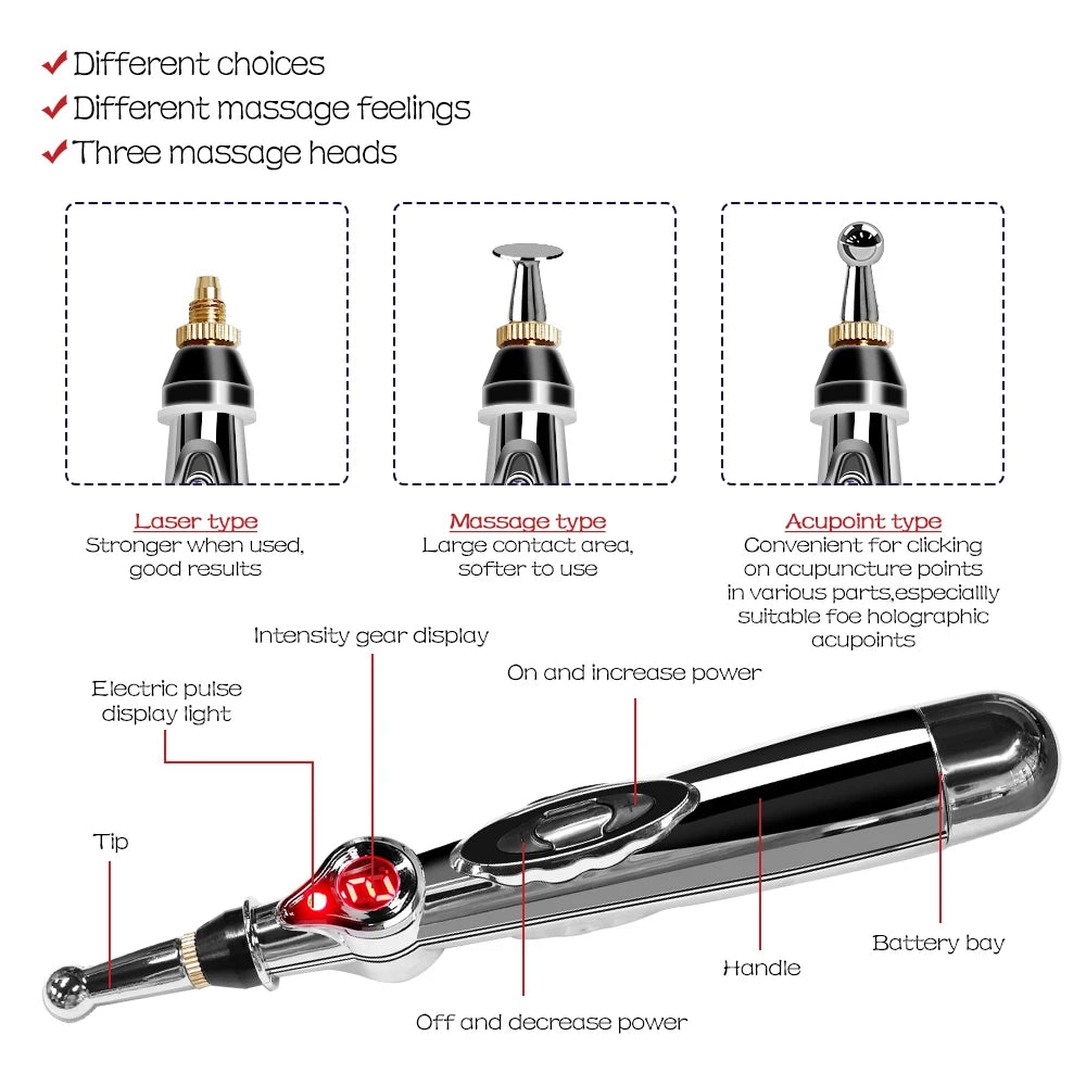 Electronic Acupuncture Pen – Meridian Energy Massage & Pain Relief - Image 4