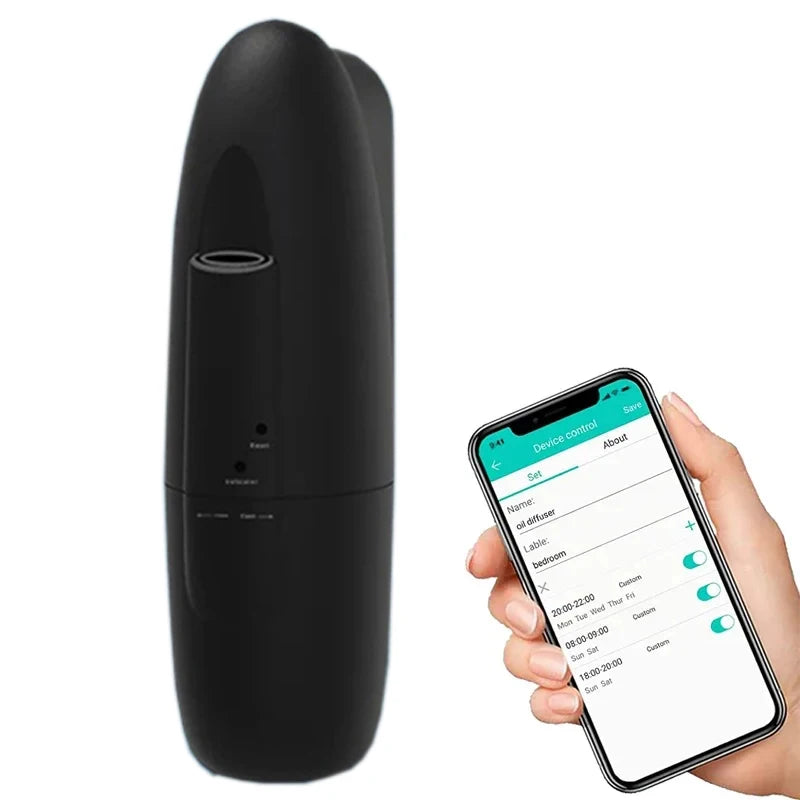 Smart Aroma Essential Oil Diffuser – Bluetooth APP-Controlled Wall Plug-In Scent Machine - Image 7