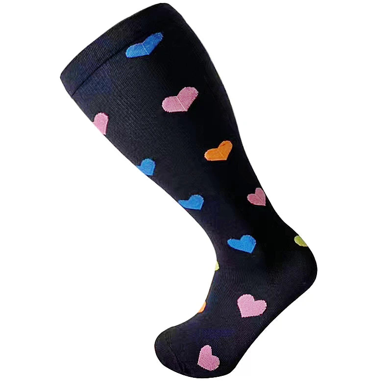 Plus Size Compression Socks – 30mmHg Knee-High Support for Men & Women with Varicose Veins - Image 8