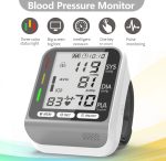 Electric Wrist Blood Pressure Monitor – Portable Digital Tonometer for Health Care