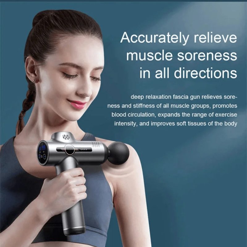99-Level Deep Tissue Massage Gun – Electric Muscle Massager for Full-Body Relief - Image 2