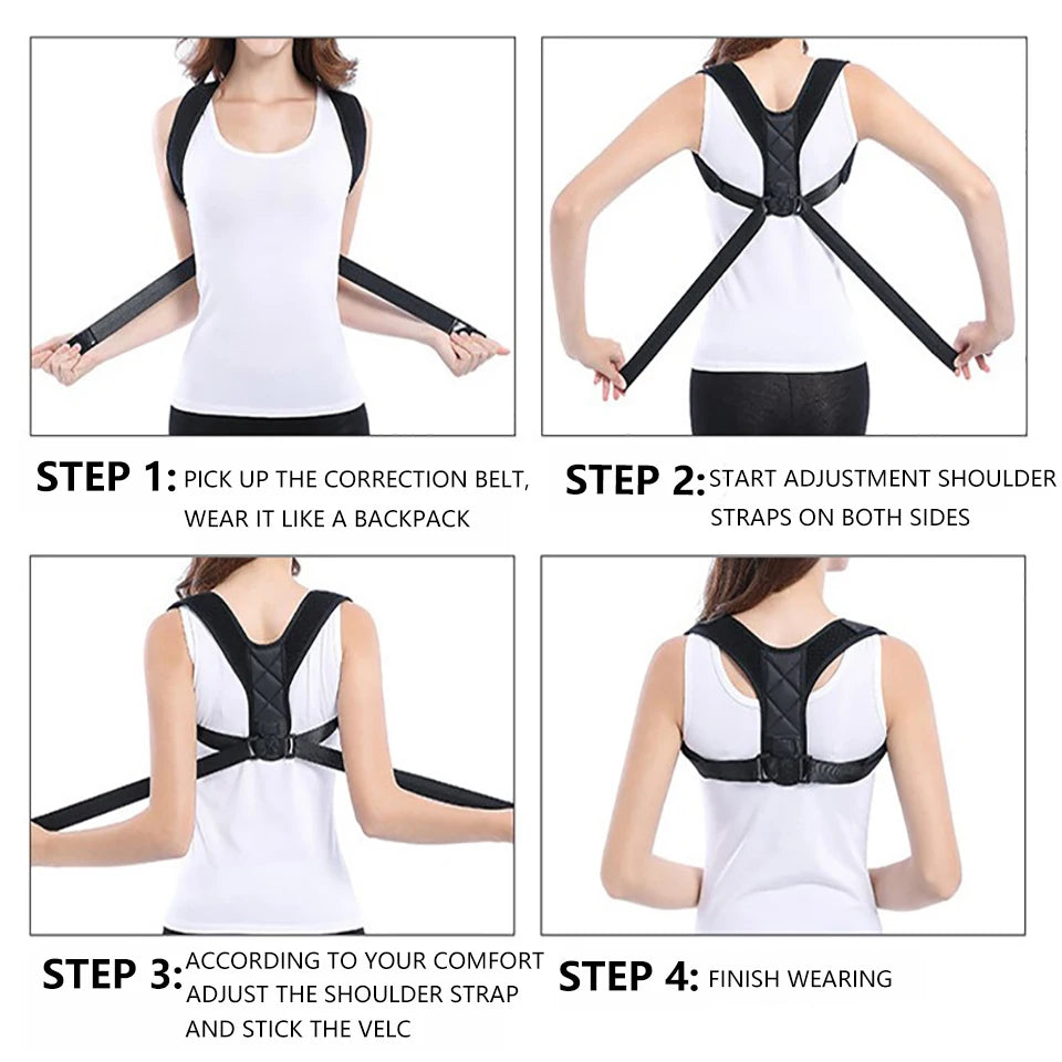 LOOGDEEL Lumbar Posture Orthopedic Belt – Adjustable Back Support Brace for Men & Women - Image 3