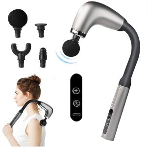 Fascia Massage Gun with Extended Handle