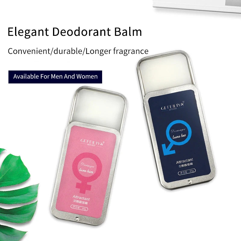 Unisex Pheromone Solid Perfume Balm – Long-Lasting, Portable Fragrance (10g) - Image 3