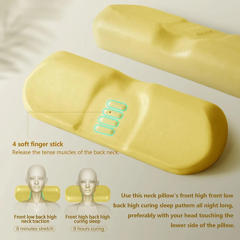 Cervical Contour Memory Foam Pillow – Orthopedic Neck Support for Side Sleepers - Image 4