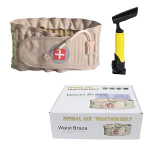 Lumbar Decompression Back Belt – Air Traction Brace for Spinal Relief